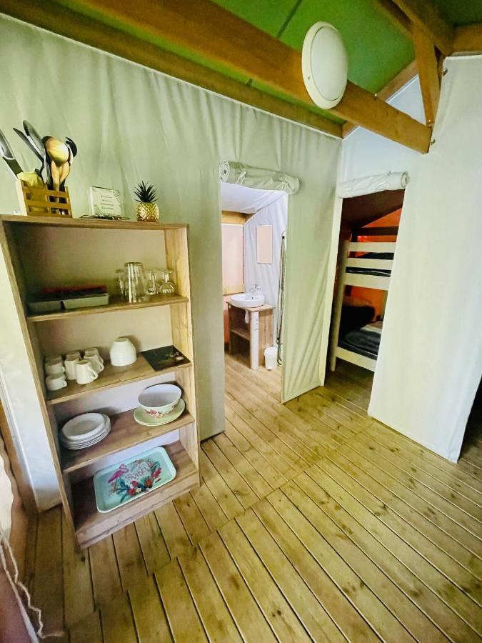 Flower Camping La Pibola Camon (Languedoc-Roussillon) Exterior foto