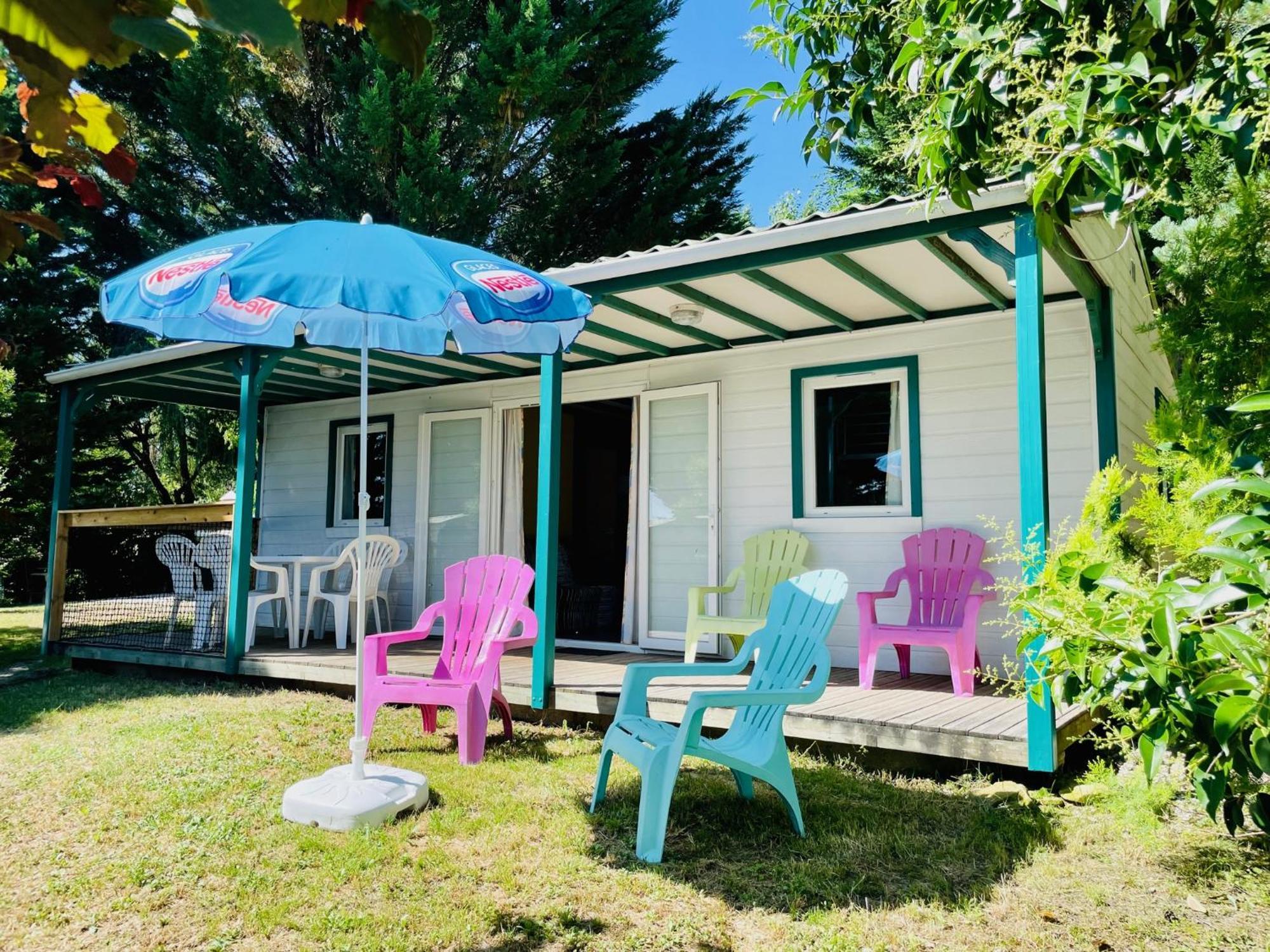 Flower Camping La Pibola Camon (Languedoc-Roussillon) Exterior foto